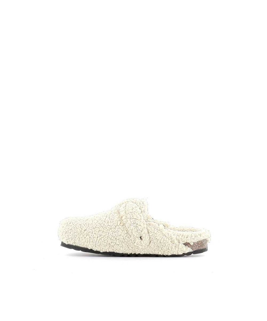 Osmose Mules Sabot Lana En Shearling Beige Online