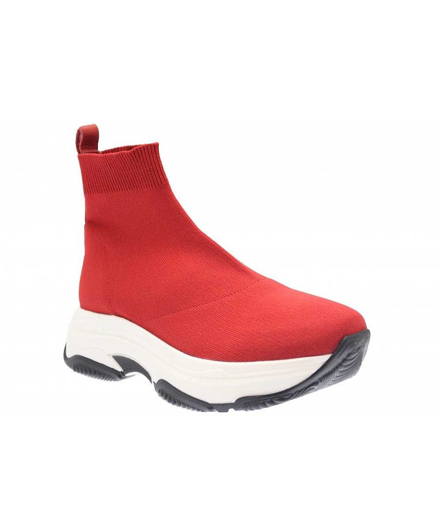 Osmose Nouvelle Basket Chaussette Rouge A Semelle Blanche Osmose A Prix Fou Best