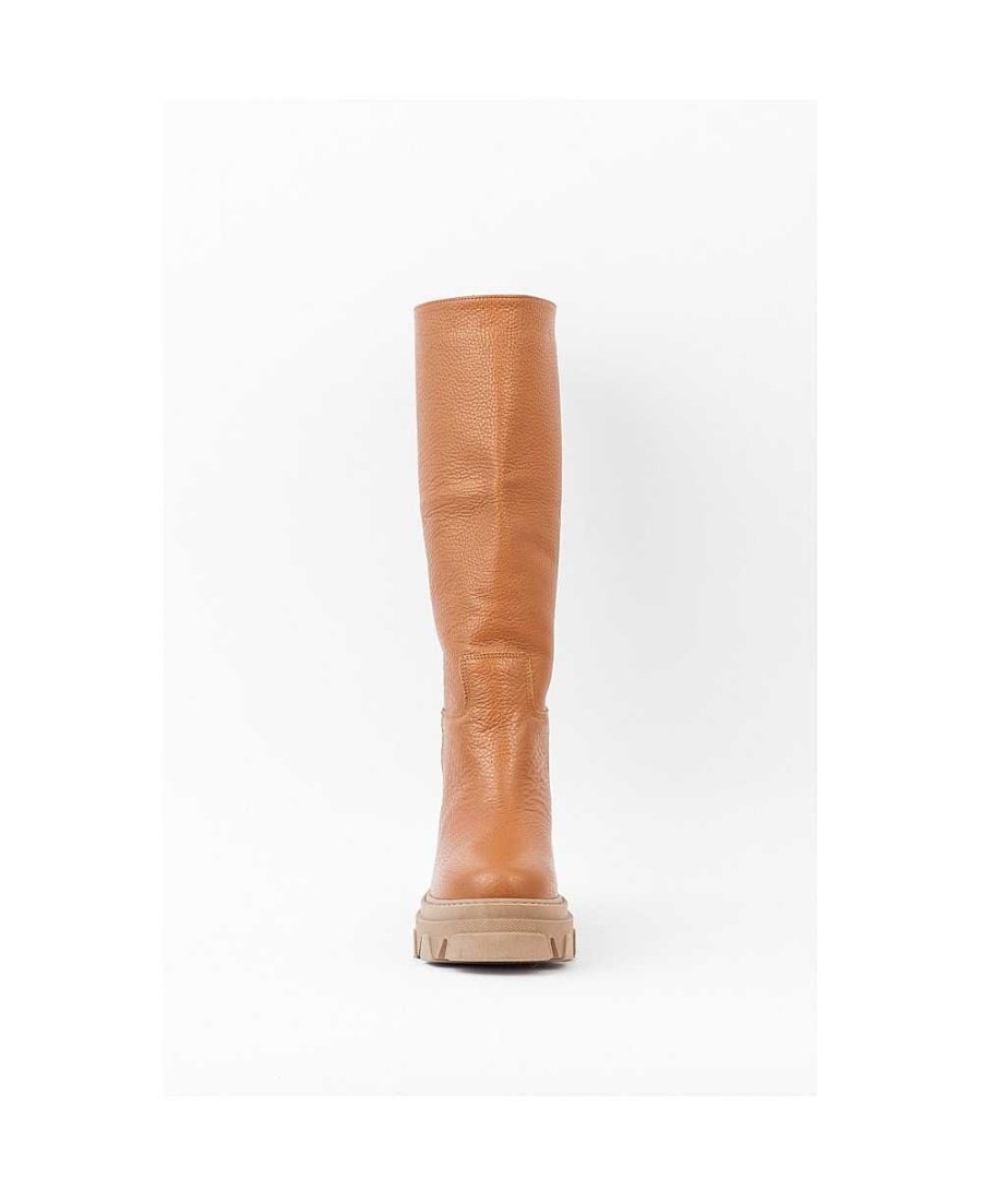 Osmose Craquez Sur La Nouvelle Botte Rangers Cuir Graine Camel Osmose Shoes Online