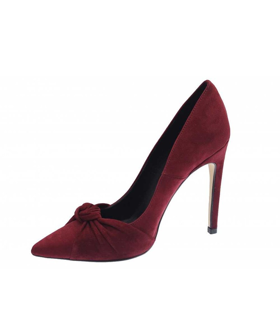 Osmose Mettez Du Glamour En Escarpin A Noeud Daim Bordo Signee Osmose Shoes Wholesale