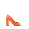 Osmose Escarpin Lydia Cuir Orange Online