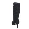 Osmose Botte Daim Noir Haute Type Annee 80 Qui Affine Les Jambes Daim Noir Haute Type Cavaliere Qui Affine Les Jambes Best