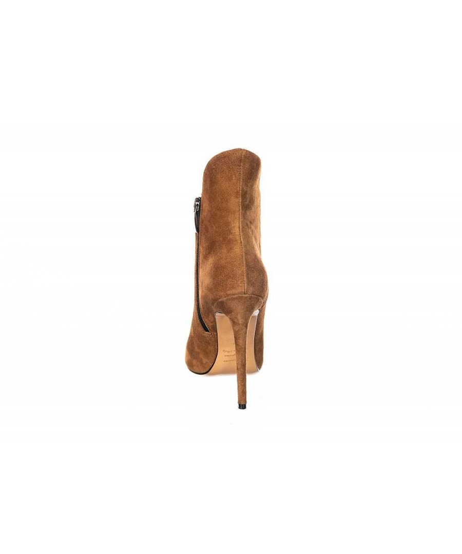 Osmose Note Vintage Chic En Bottine Daim Camel A Vague & Talon Osmose Shoes Online