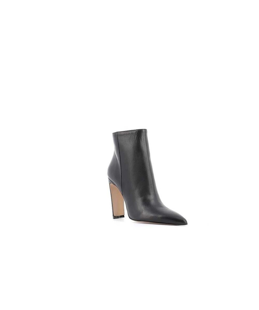 Osmose Bottine Devil Cuir Noir Bout Pointu Clearance