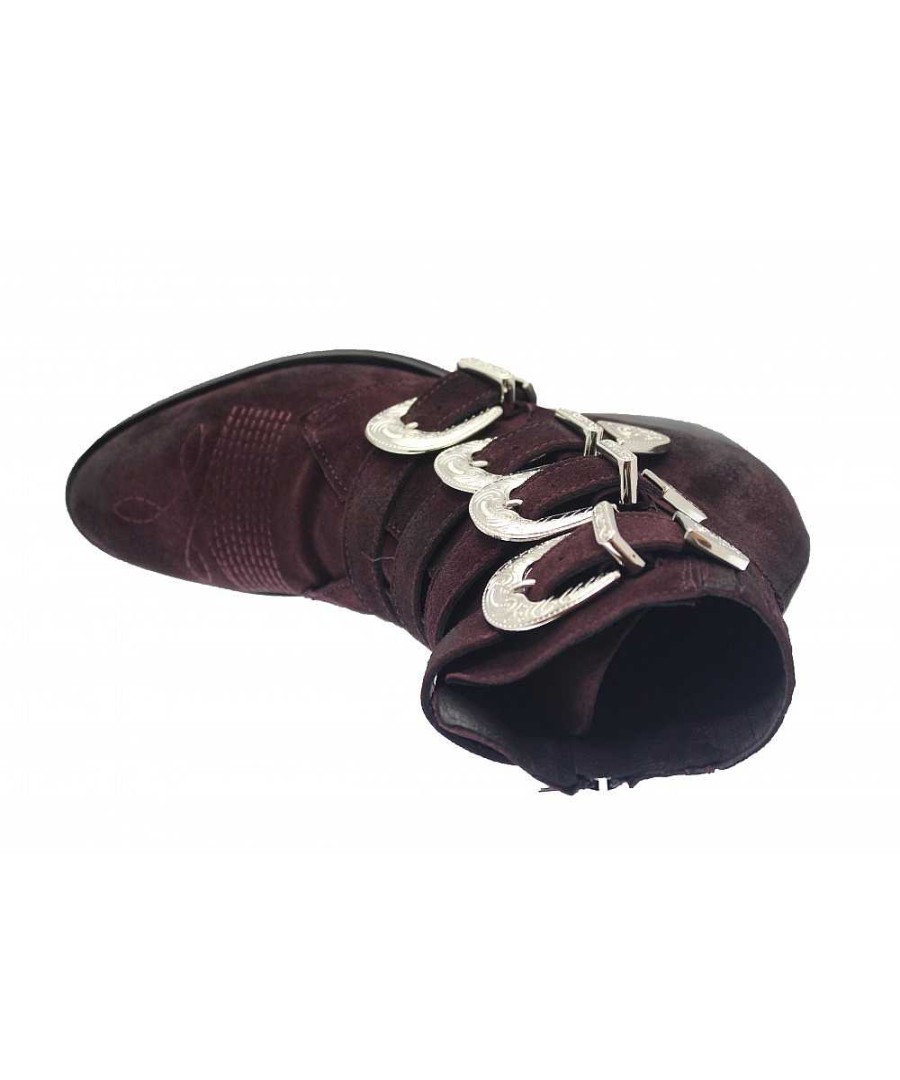 Osmose L'Air Western Chic A La Frenchy Osmose Shoes: Boots Effet Tiag Bordo Online