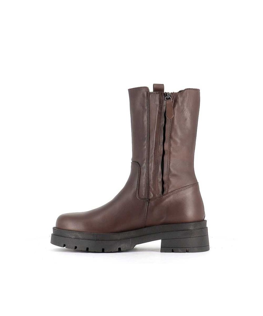 Osmose Boots Dona22 Cuir Marron Hot