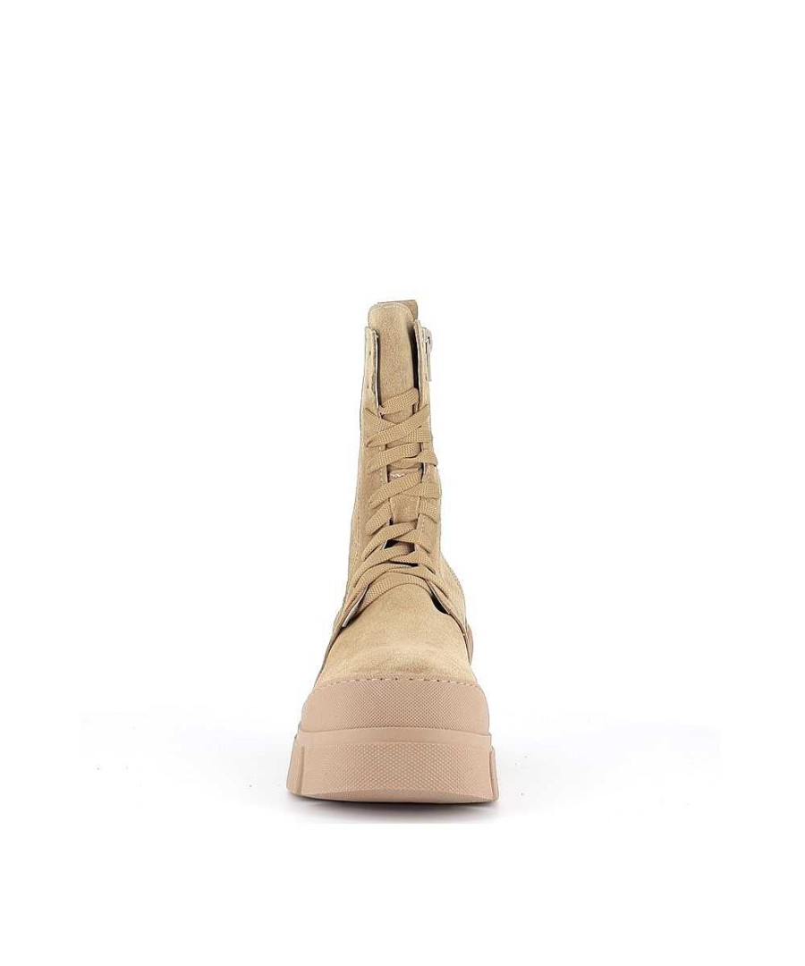 Osmose Boots Malika Daim Beige Best