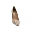 Osmose Elegance Culte En Osmose Shoes Escarpin Tissus Vichy Beige A Prix Doux Clearance