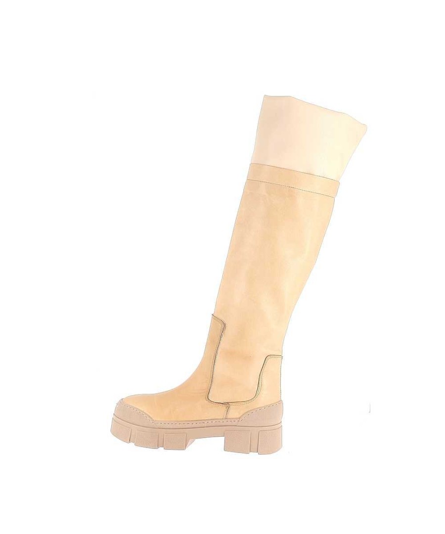 Osmose Botte Herman Cuir Camel Online