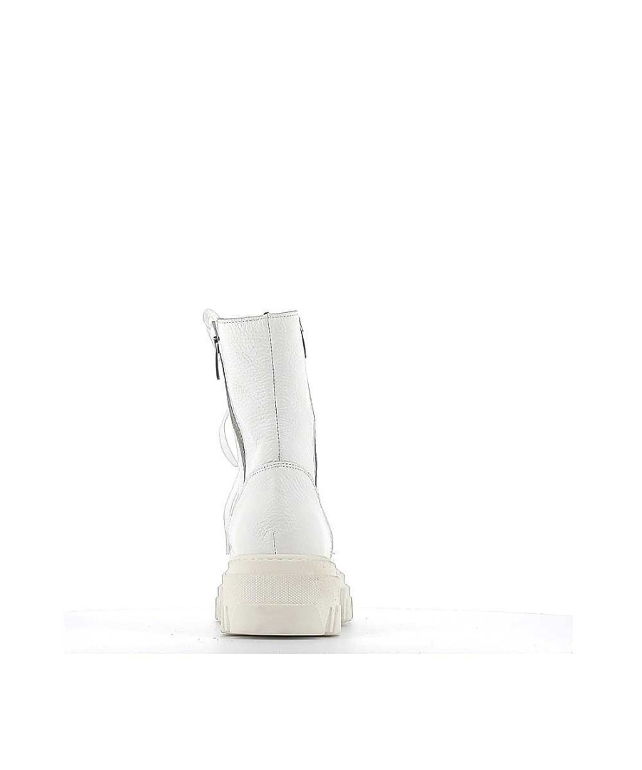 Osmose Bottine Rangers Gotham Cuir Blanc Online