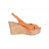 Osmose Sandale Compensee Femme 2020 Cuir Daim Orange, Osmose Shoes Paris. Best