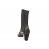 Osmose Bottine Tiag Cuir Lisse Noir A Elastique Et Bout Pointu, Osmose Shoes. Online