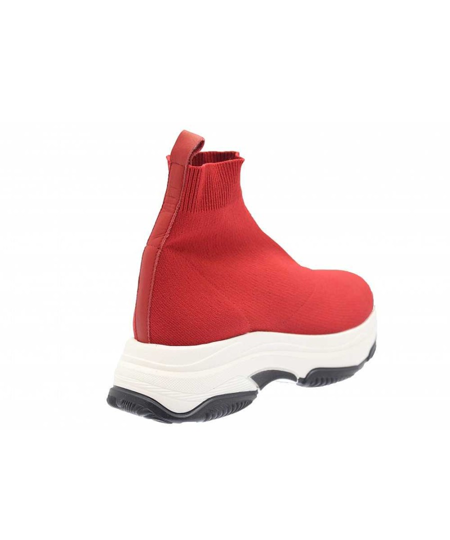 Osmose Nouvelle Basket Chaussette Rouge A Semelle Blanche Osmose A Prix Fou Best