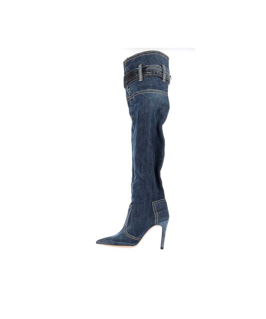 Osmose Cuissarde Hanane Jean Brut Bleu Wholesale