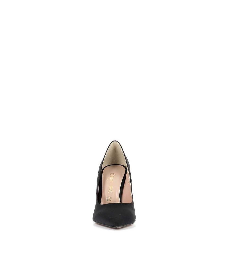 Osmose Escarpin Tina Satin Noir Clearance