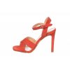 Osmose Signature Osmose Paris : Sandale Cuir Daim Orange A Bride & Talon. Best