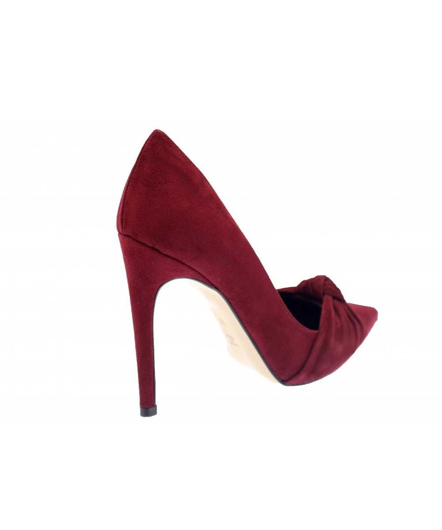 Osmose Mettez Du Glamour En Escarpin A Noeud Daim Bordo Signee Osmose Shoes Wholesale