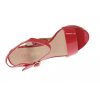 Osmose Passionnez Votre Ete En Osmose Shoes : Sandale Femme Compensee Rouge Hot