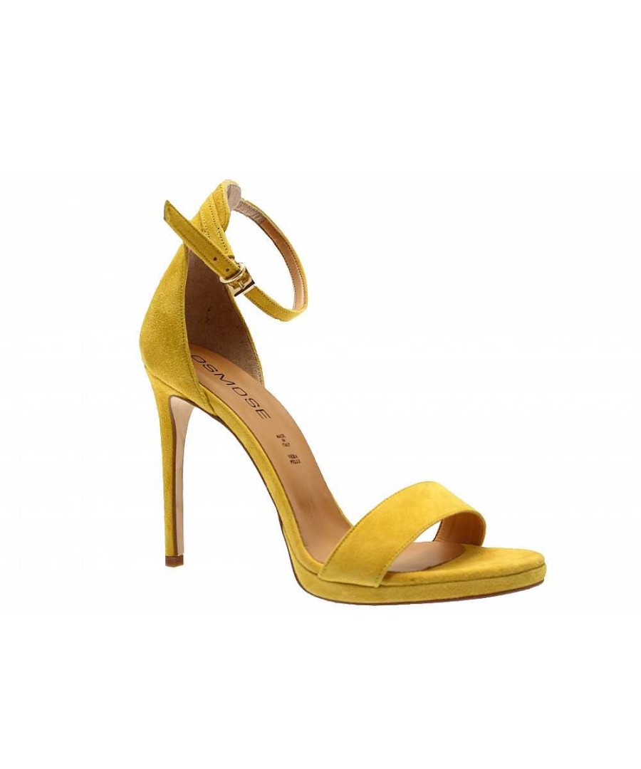 Osmose Belle Au Soleil En Osmose Shoes Nouvelle Sandale Jaune A Bride & Talon Clearance