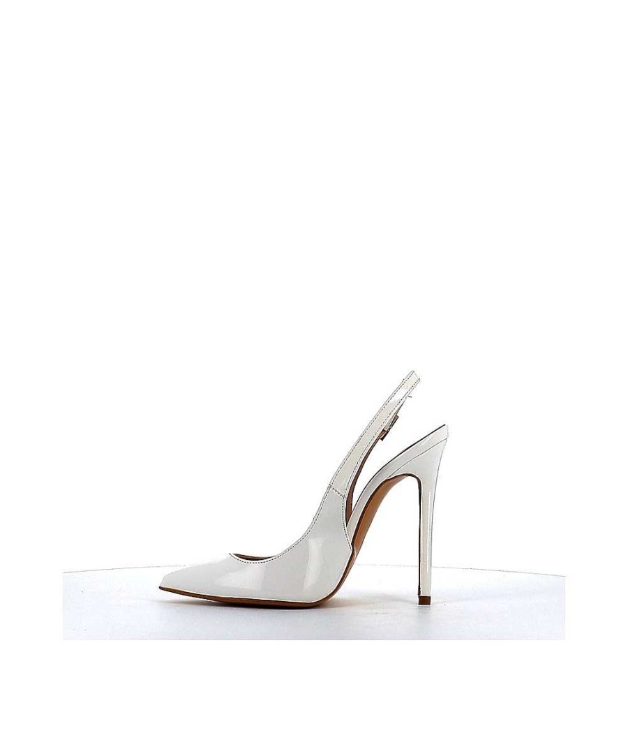 Osmose Escarpin Clara Vernis Blanc Online