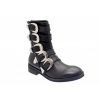 Osmose Black Bikers Chic Style A La French En Osmose Shoes: Boots Bout Rond Best