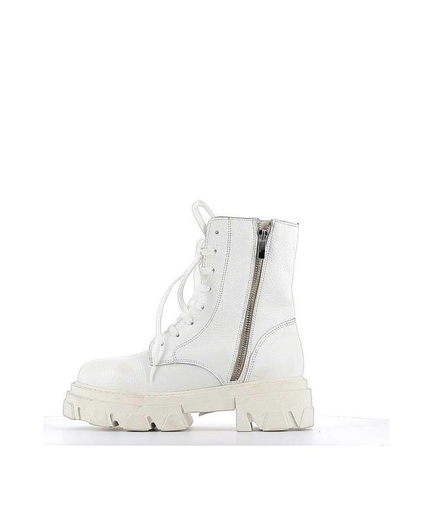 Osmose Bottine Rangers Gotham Cuir Blanc Online