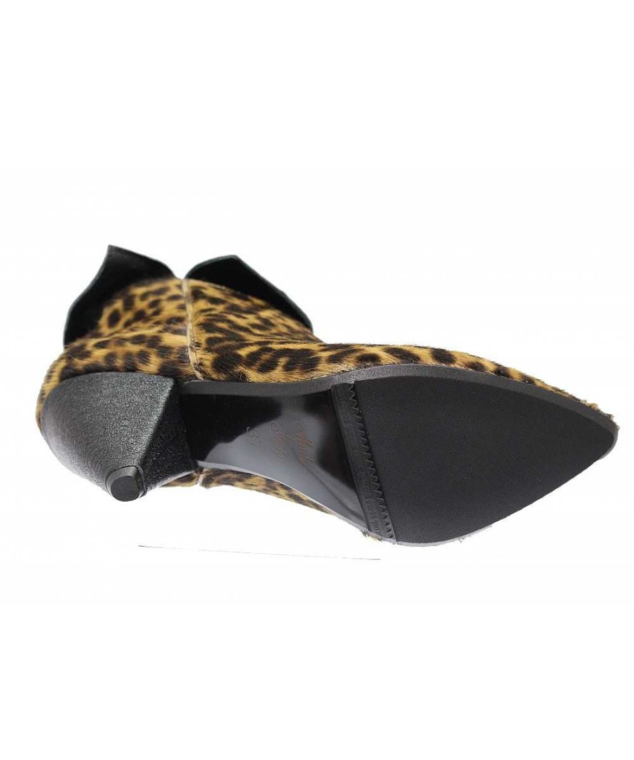 Osmose Nouvelle Ligne Leopard De Talon Bizute En Bottine Femme Signee Osmose New