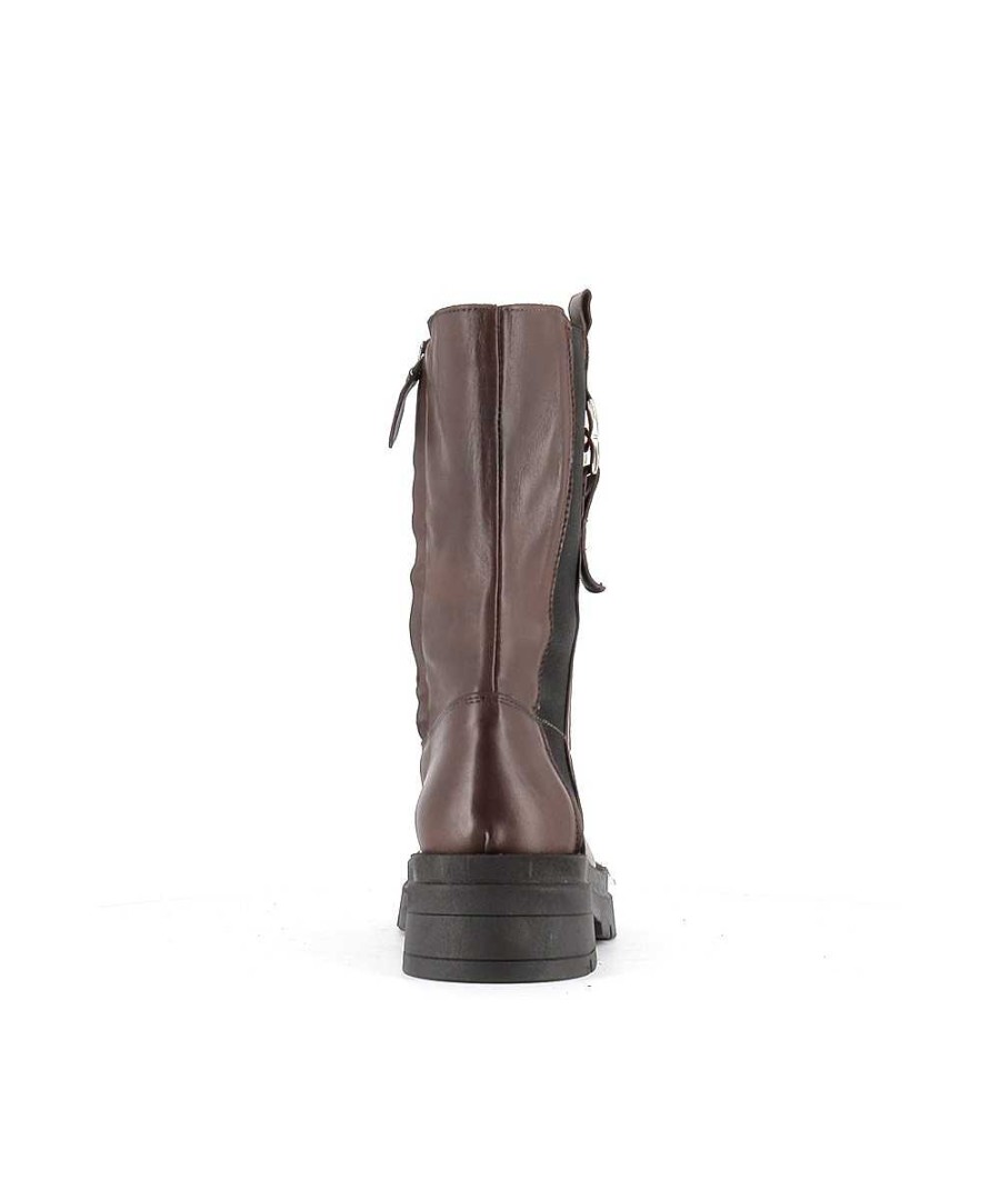 Osmose Boots Dona22 Cuir Marron Hot