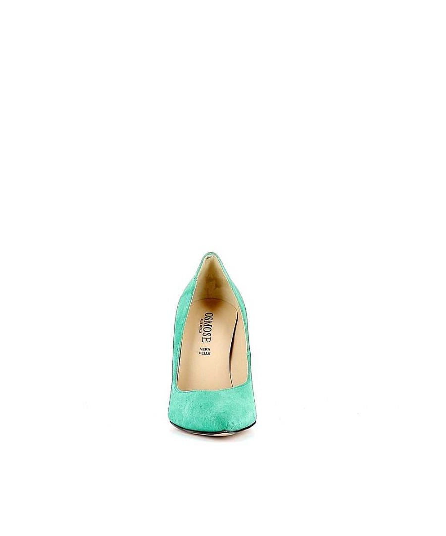 Osmose Escarpin Laura Daim Vert Wholesale