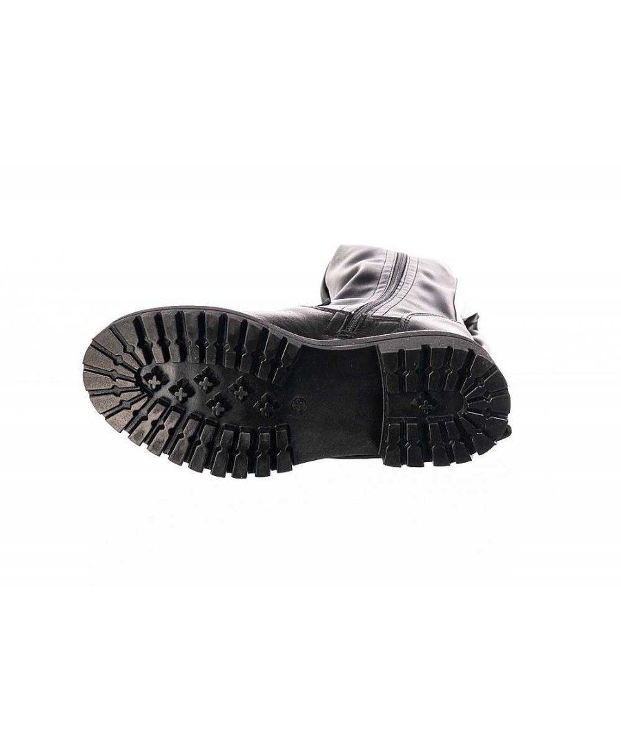 Osmose Prenez La Note Rock En Blanc & Noir : Nouvelle Botte Cuissarde Osmose New