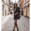 Osmose Sandale Bottine Esther Cuir Noir Imprime Python Best