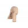 Osmose Nouvelle Mule Osmose Couture Paris : Mule Cuir Beige A Talon Bloc. Clearance