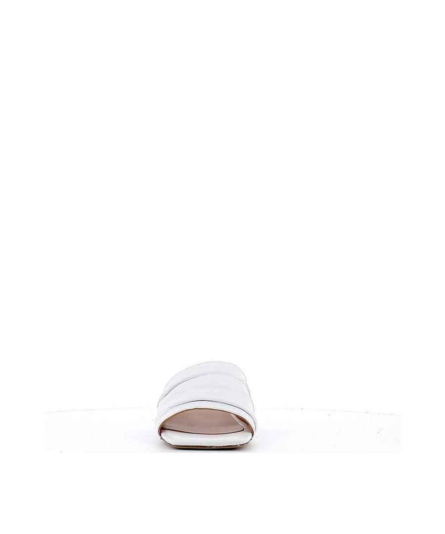 Osmose Mule Livia Cuir Blanc Hot