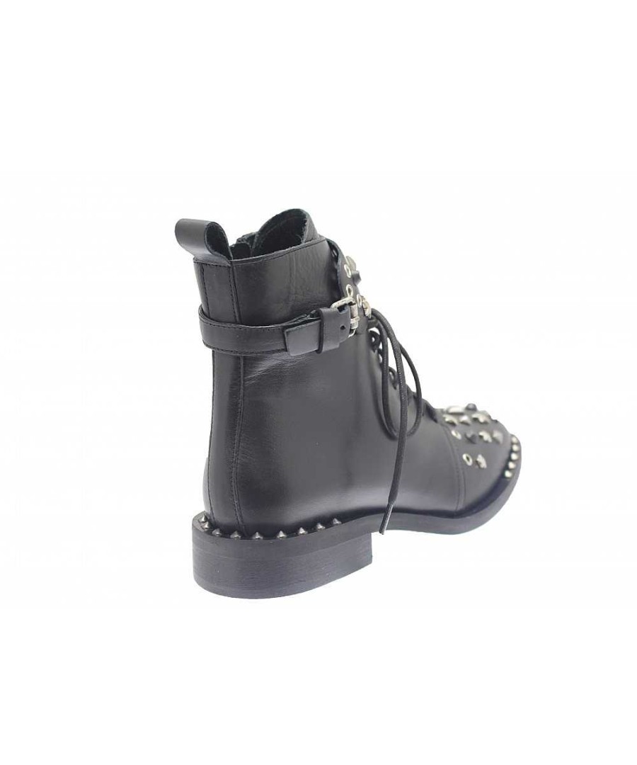 Osmose Edition Limite De Bikers Parisienne Osmose Shoes: Boots Lacets & Clou New