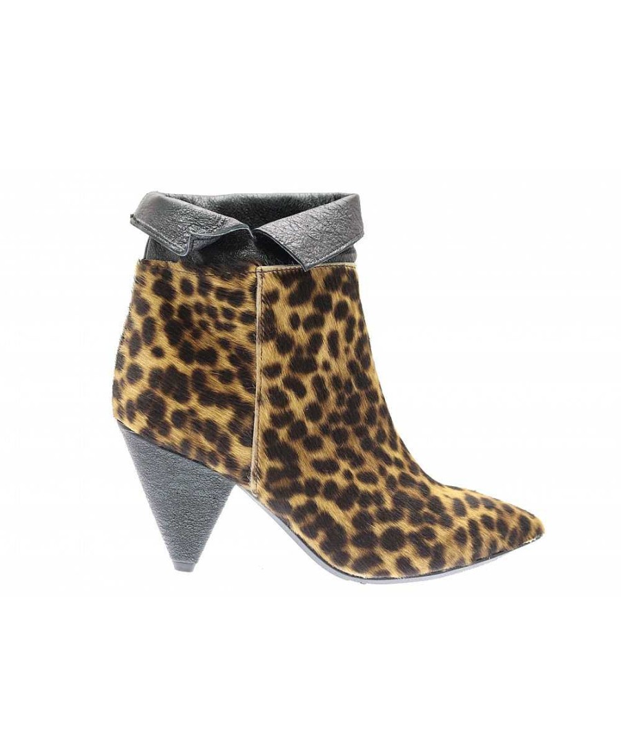 Osmose Nouvelle Ligne Leopard De Talon Bizute En Bottine Femme Signee Osmose New